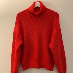 Zara High Collar Knit Turtleneck
